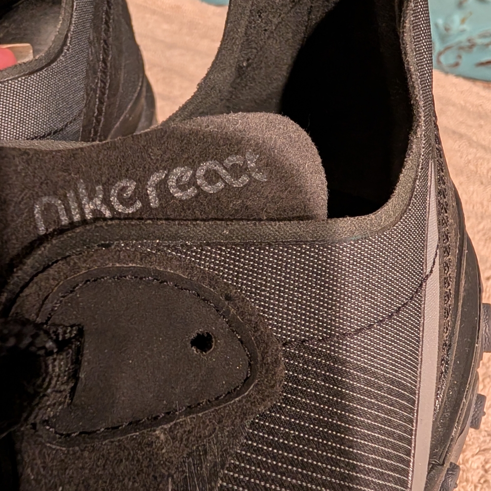 Nike BQ6166-008 React Element 55 Black Lace-Up Running Shoes Men's US 13 - Picture 9 of 16